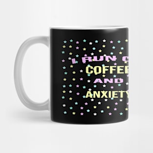 coffee,Coffee and Anxiety funny vinyl, coffee,coffee addict Mug